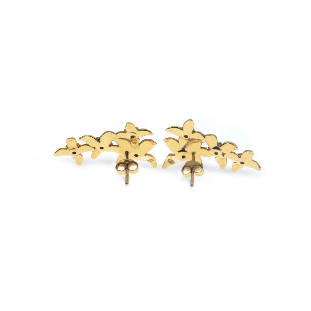 Anting Ear Climber Perak 925 Koleksi Asoka Sterling Silver