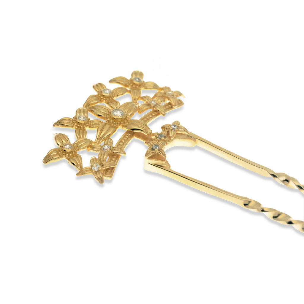 Asoka Sterling Silver Hairpiece Pin Collection