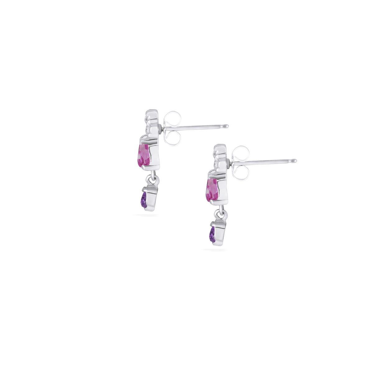 Anting Stud Perak Koleksi Confetti Sterling Silver 925