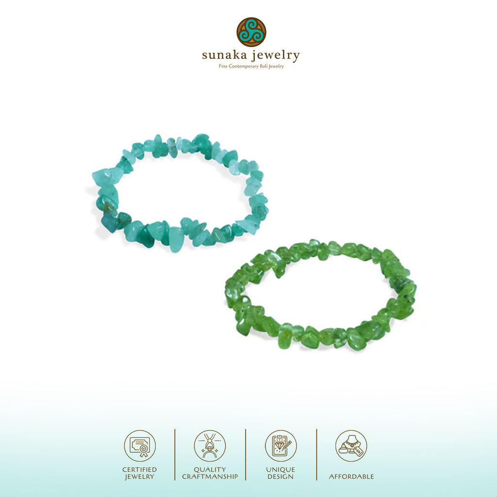 Gelang Full Bead Koleksi Aura Sterling Silver 925