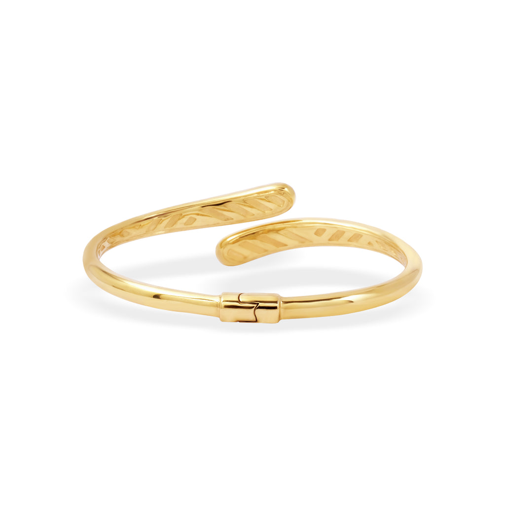 Gelang Bangle Koleksi Elara Drop Sterling Silver 925 Gold Plated