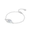 925 Sterling Silver Evil Eye Collection Silver Bracelet