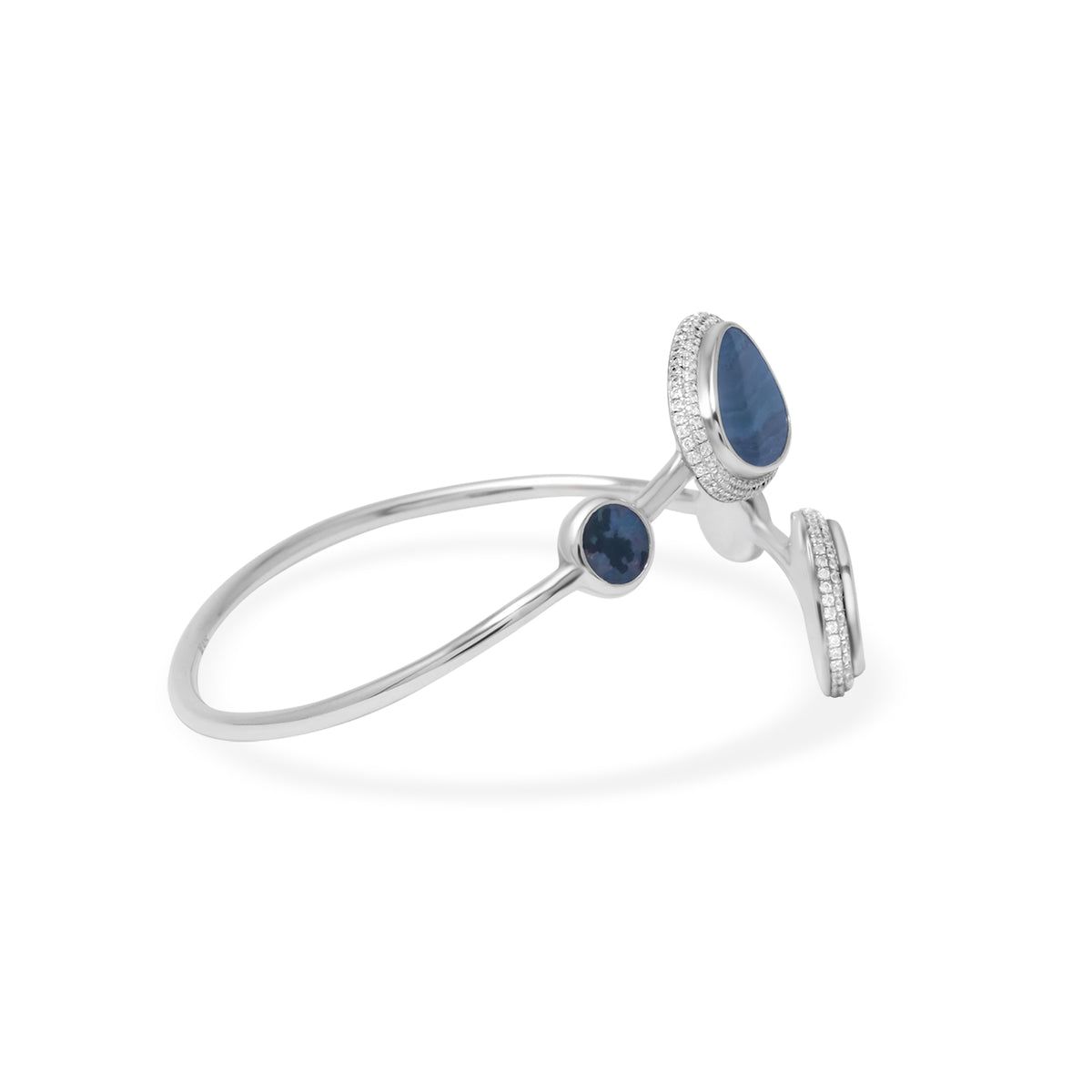 Gelang Bangle Koleksi Opal Perak 925
