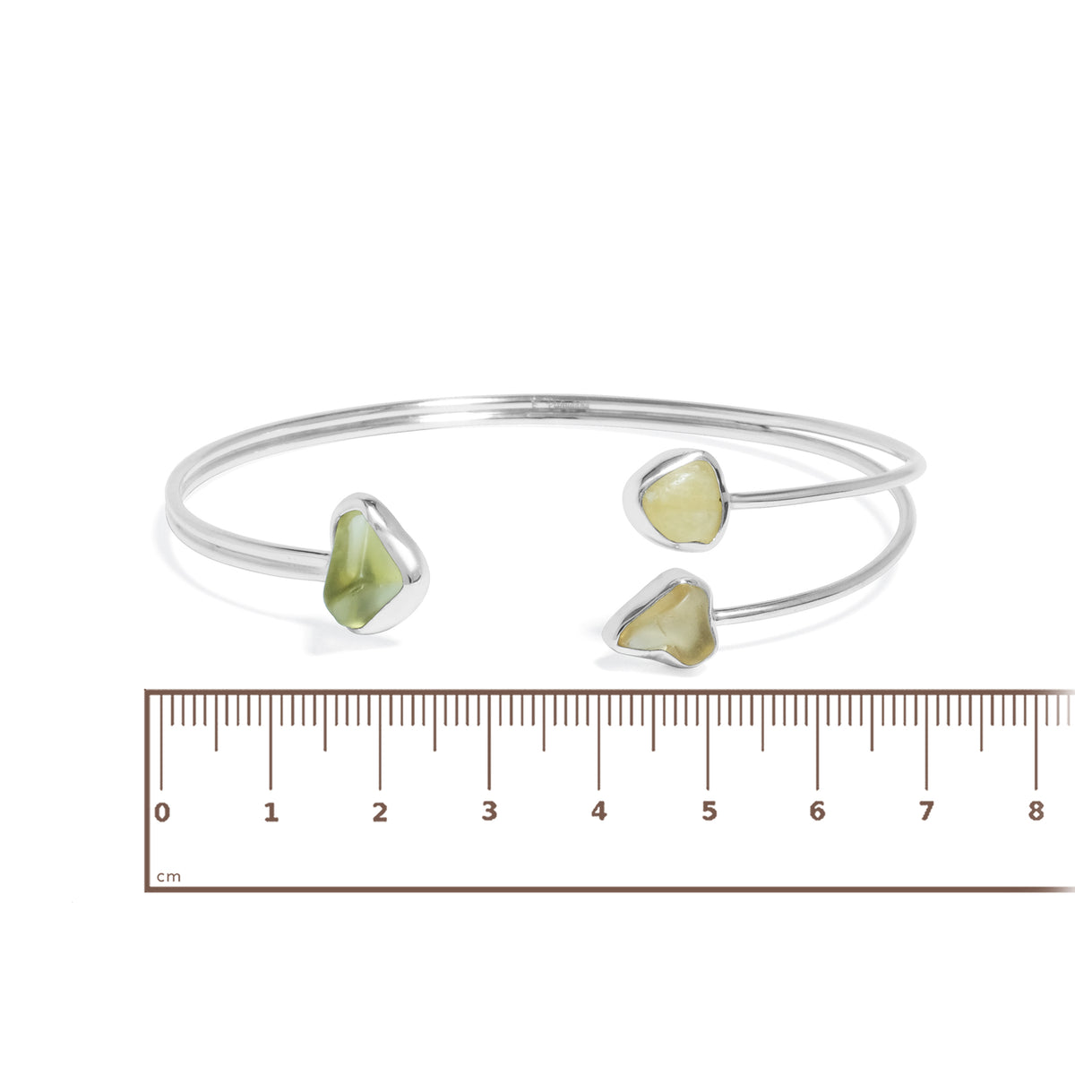 Gelang Cuff Koleksi Pristine Chakra Perak 925
