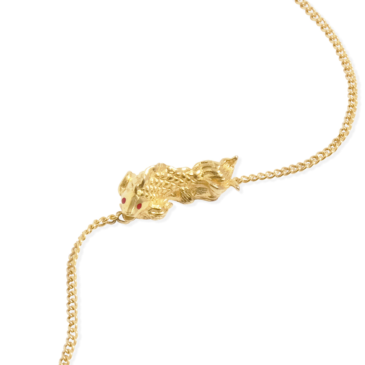 Gelang Rantai Perak Yamabuki Sterling Silver 925 Gold Plated