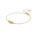 Gelang Rantai Perak Yamabuki Sterling Silver 925 Gold Plated