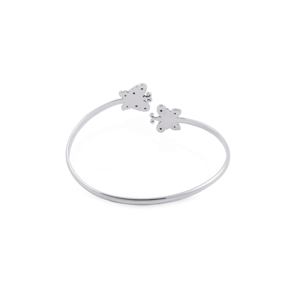 Gelang Cuff Koleksi Kupu Kupu Sterling Silver 925