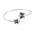Gelang Cuff Koleksi Kupu Kupu Sterling Silver 925
