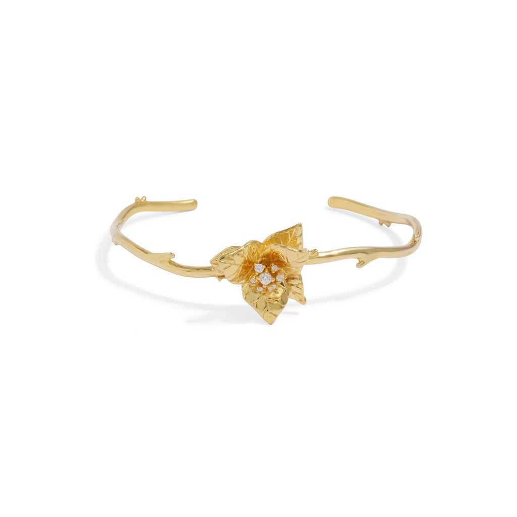 Bougainvillea Sterling Silver 925 Bracelet