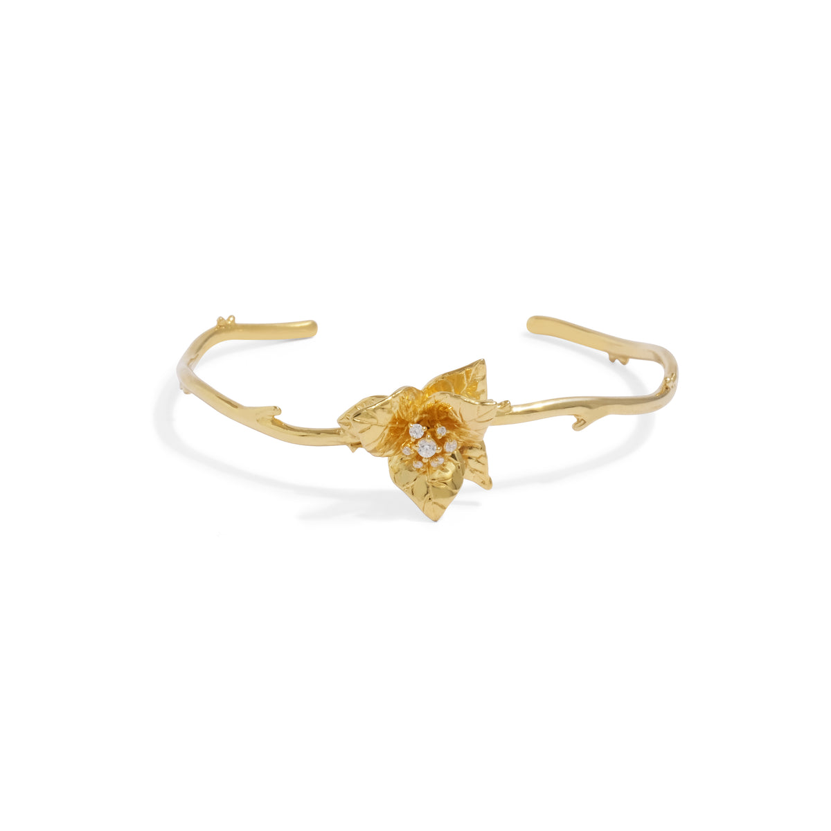 Bougainvillea Sterling Silver 925 Bracelet