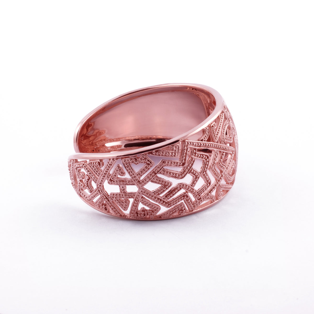 Gelang Cuff Bangle Rantai Perak 925 Koleksi Songket Bali