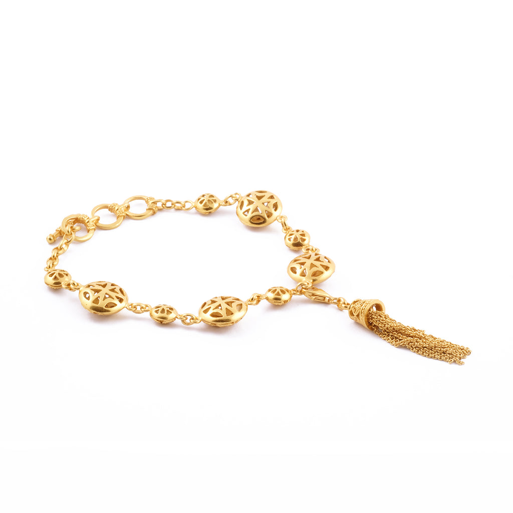 Gelang Rantai Perak 925 Koleksi Songket Bali