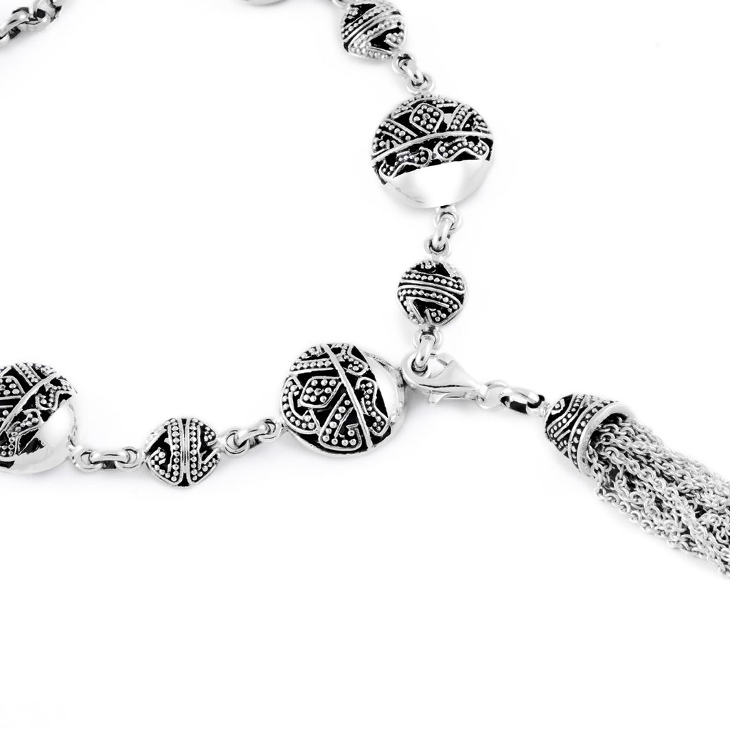 Gelang Rantai Perak 925 Koleksi Songket Bali