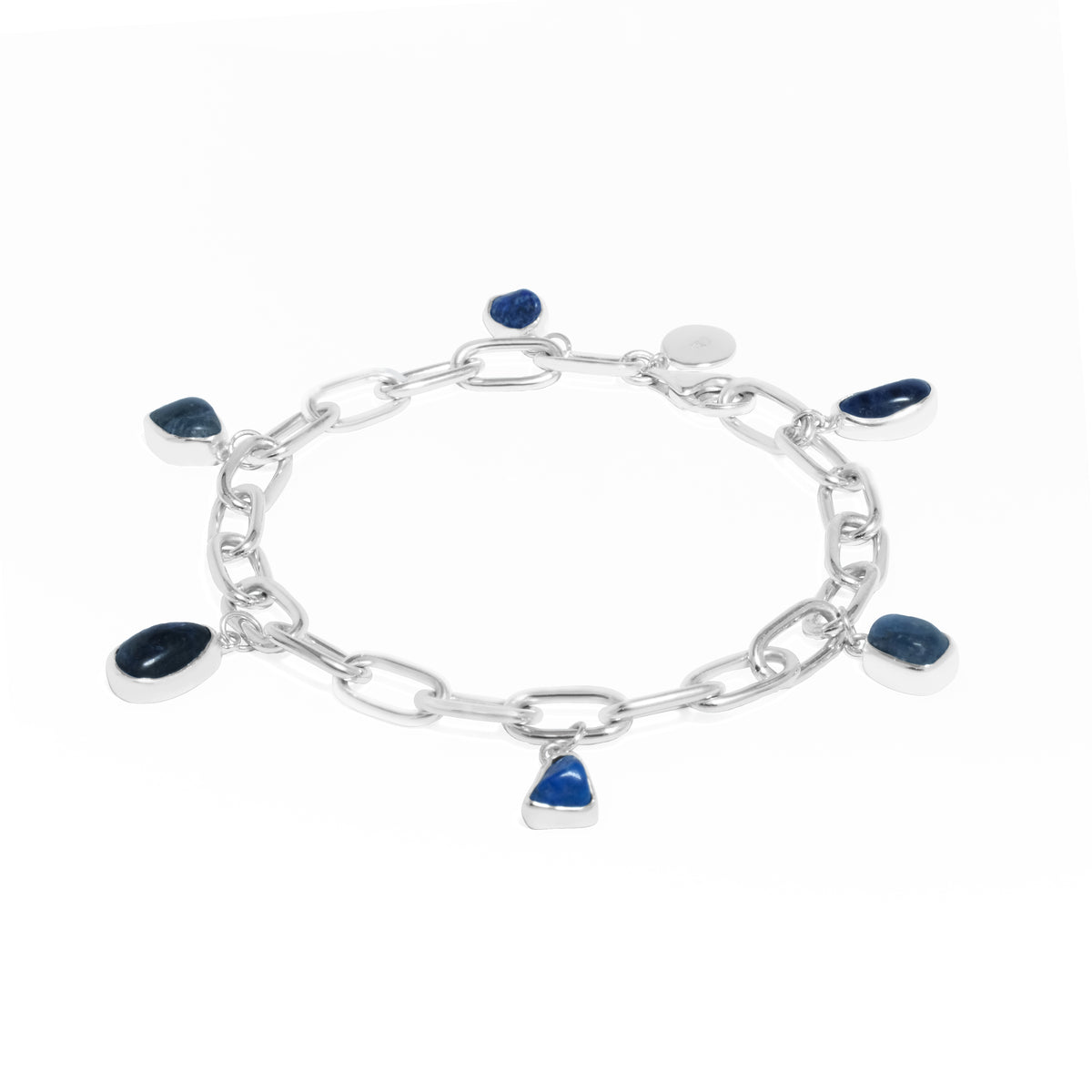 Gelang Rantai Bold Koleksi Pristine Chakra Perak 925