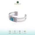 Small Bohemian Collection 925 Sterling Silver Bangle
