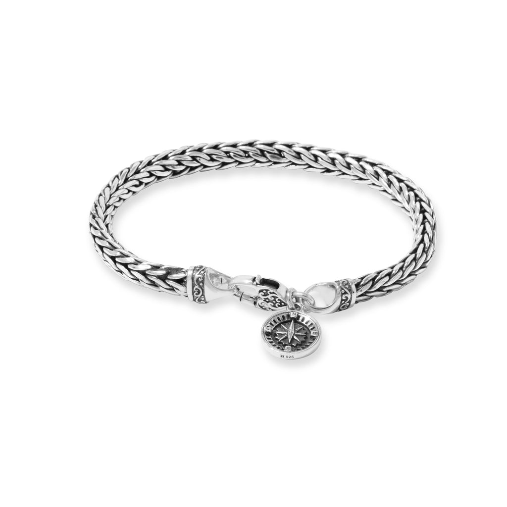 Gelang Rantai Perak Koleksi Kompas Sterling Silver