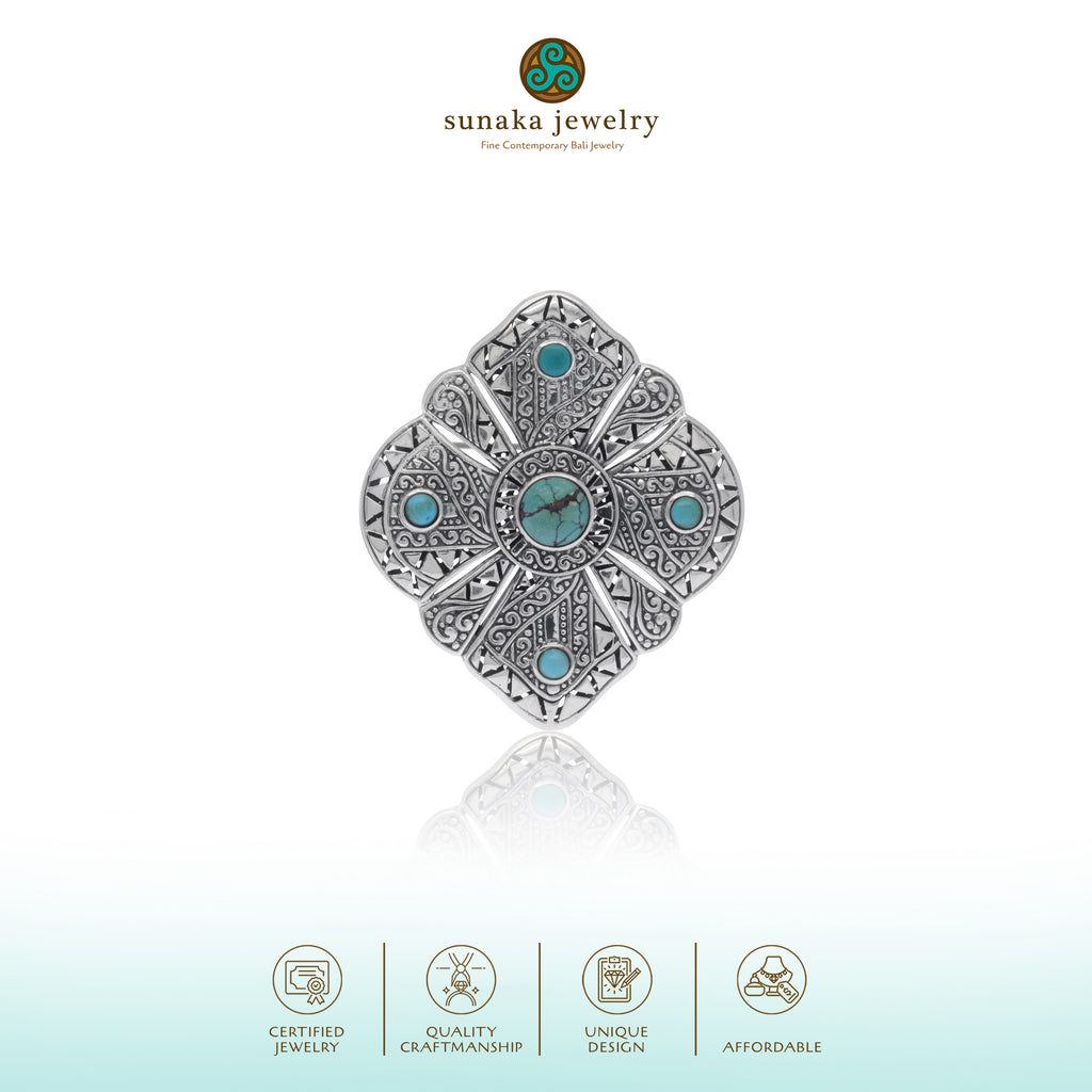 Bross Perak Koleksi Bohemian Sterling Silver 925