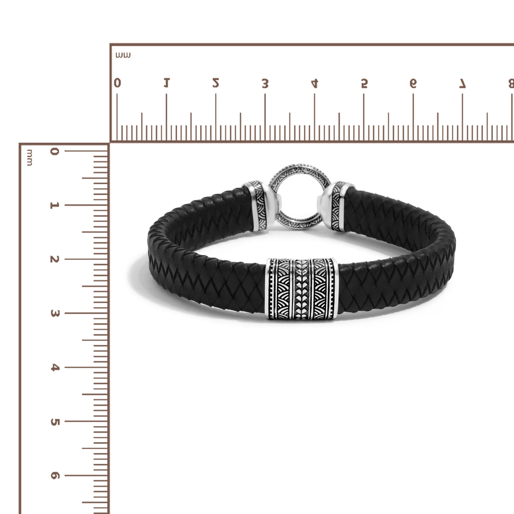 Maori Ta Oranga Sterling Silver 925 Bracelet