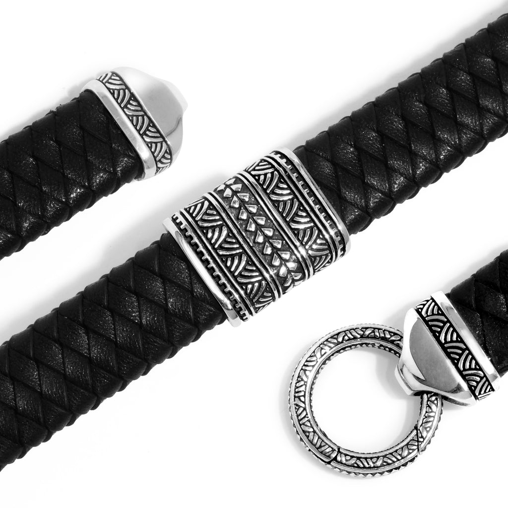 Maori Ta Oranga Sterling Silver 925 Bracelet