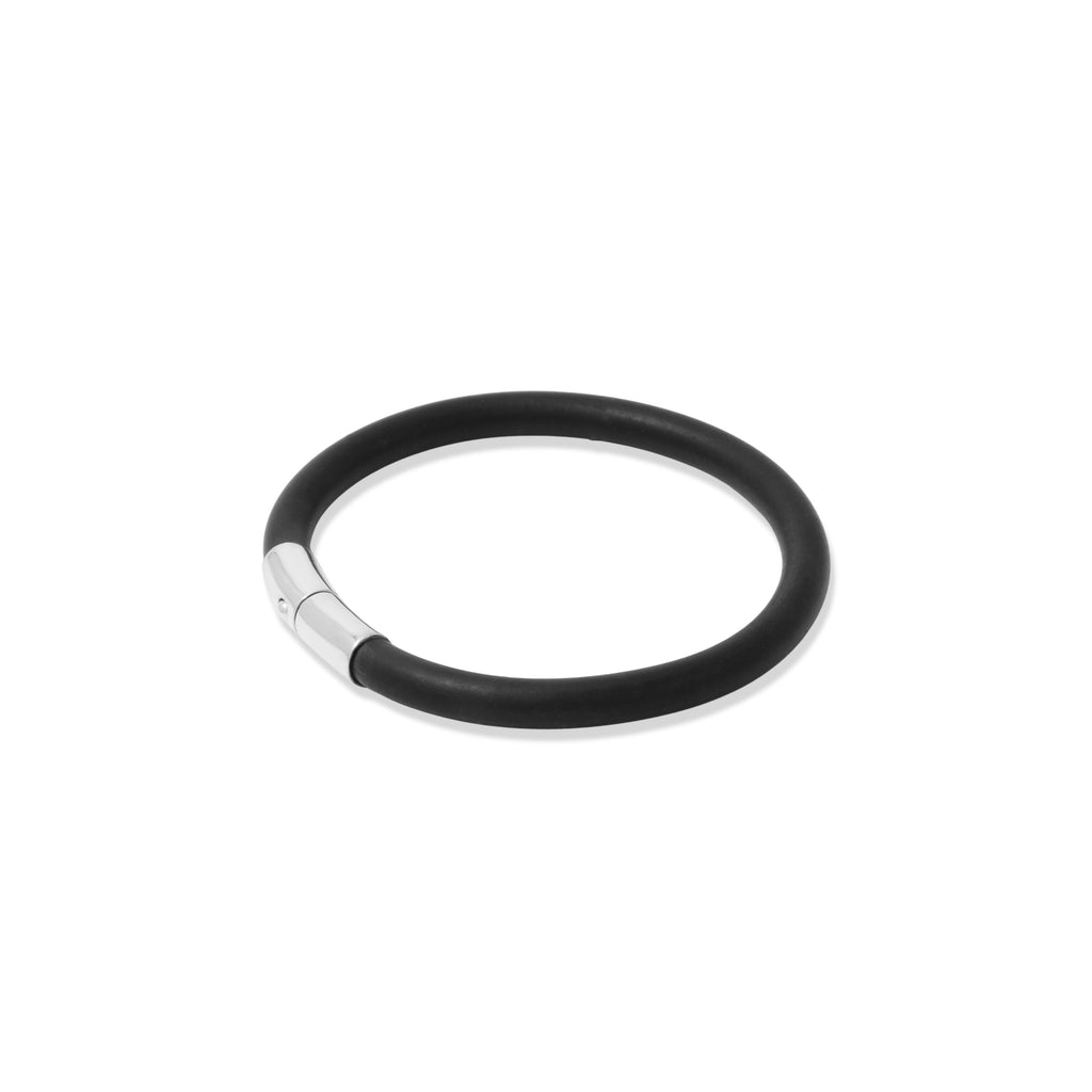 Gelang Plin Koleksi Rubber Sterling Silver 925