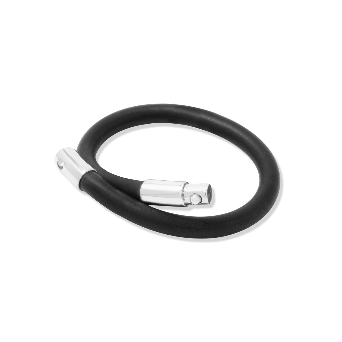 Gelang Plin Koleksi Rubber Sterling Silver 925