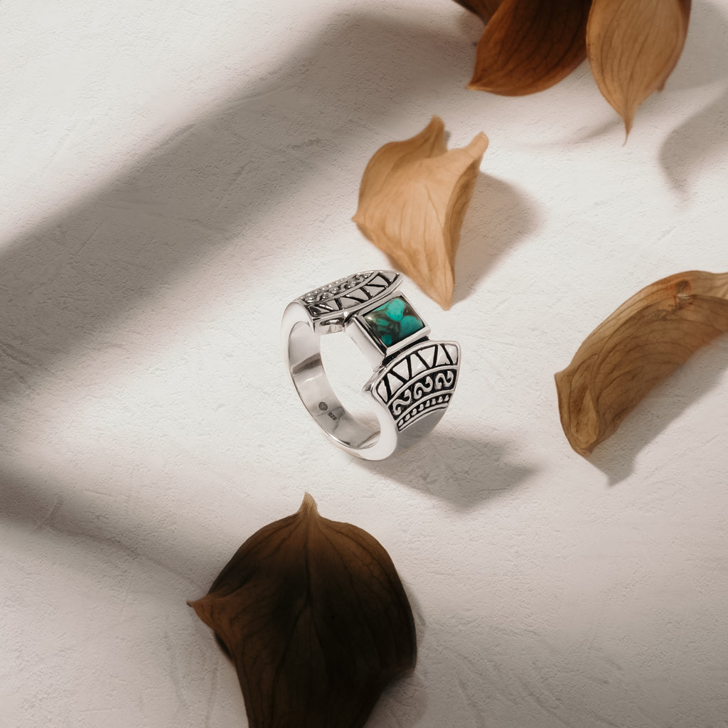 Bohemian Collection Sterling Silver 925 Ring