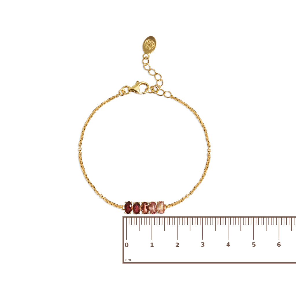 925 Silver Bracelet Sunaka Jewelry Gradation Collection
