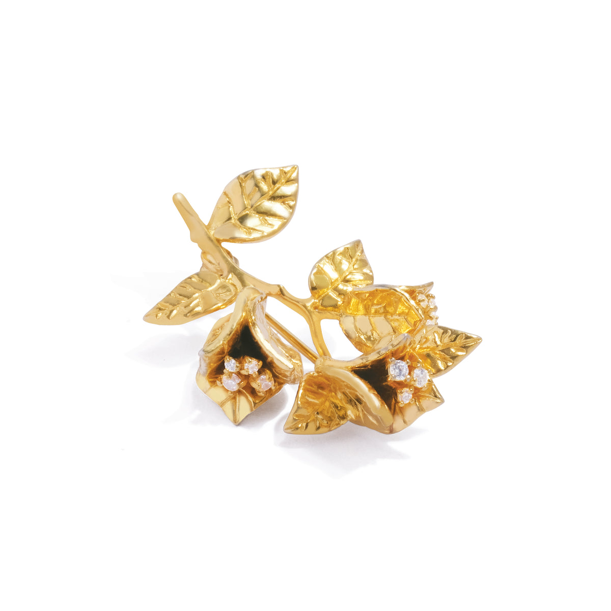 Brooch Perak 925 Koleksi Bougenville