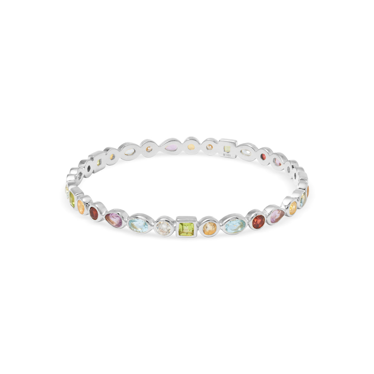 Gelang Bangle Perak 925 Koleksi Mozaik
