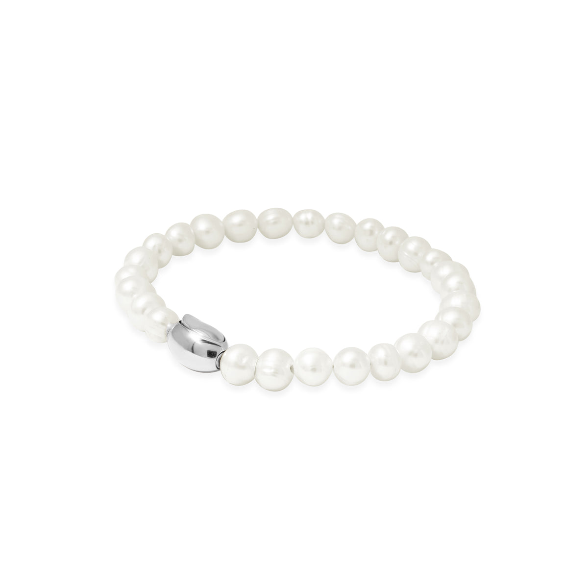 Lumine Pearl Sterling Silver 925 Classic Bracelet