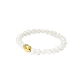 Lumine Pearl Sterling Silver 925 Classic Gold Plated Bracelet