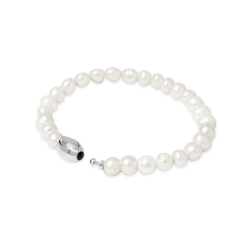 Lumine Pearl Sterling Silver 925 Classic Bracelet