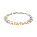 Kalung Choker Multifungsi Perak Koleksi Mutiara Melati Sterling Silver 925 Gold Plated