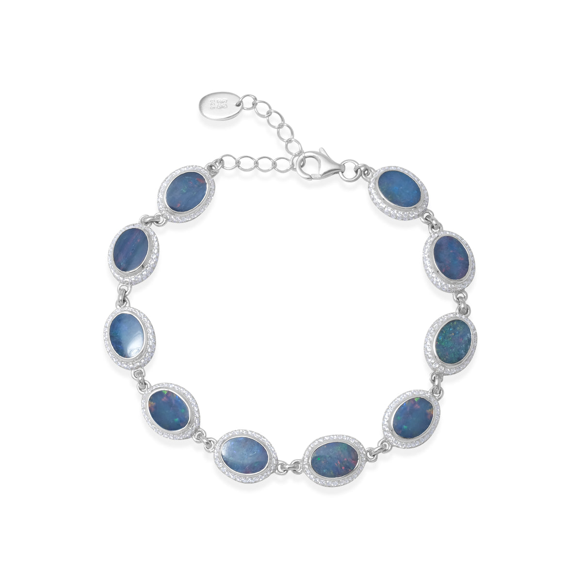 Gelang Chain 1 Koleksi Opal Perak 925