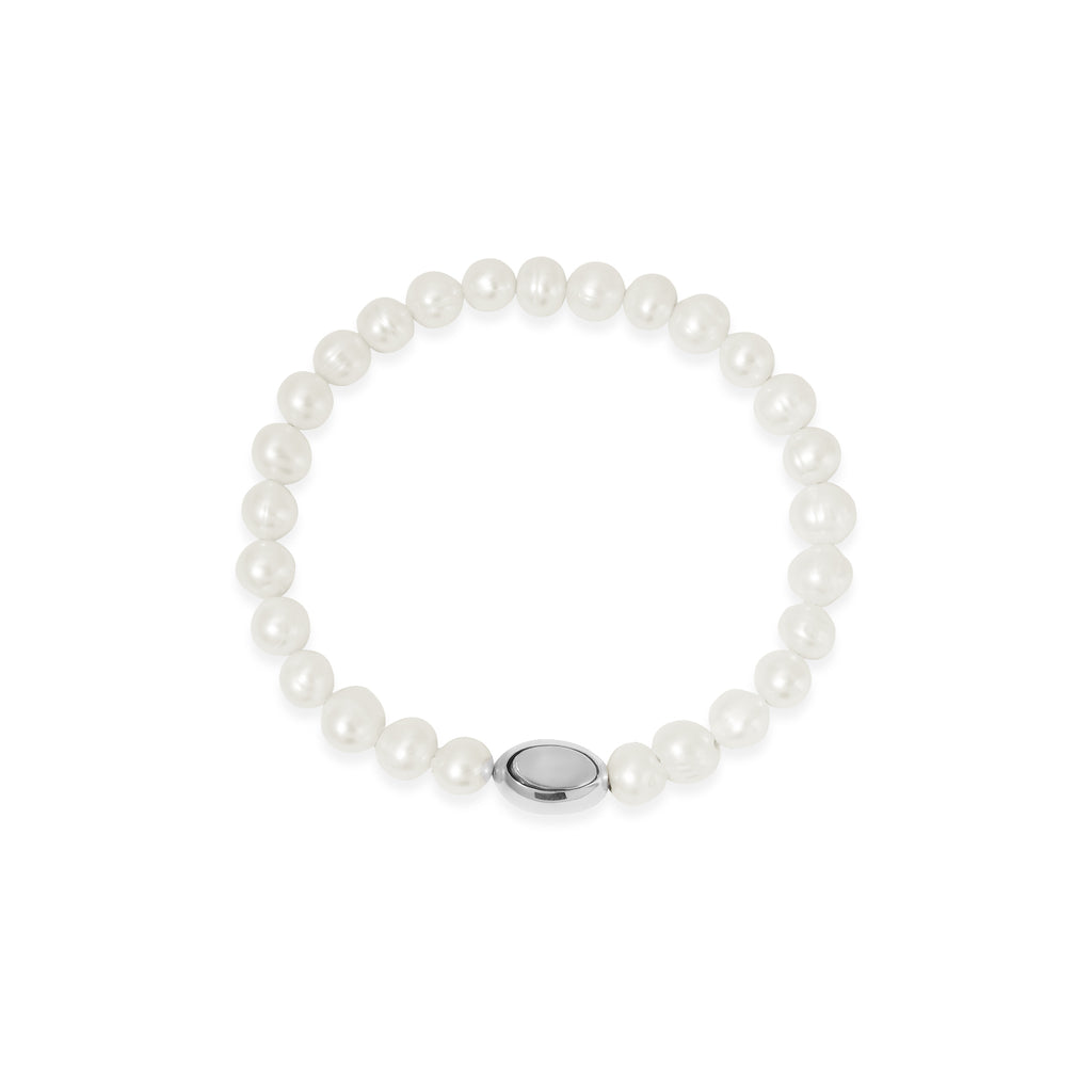 Lumine Pearl Sterling Silver 925 Classic Bracelet