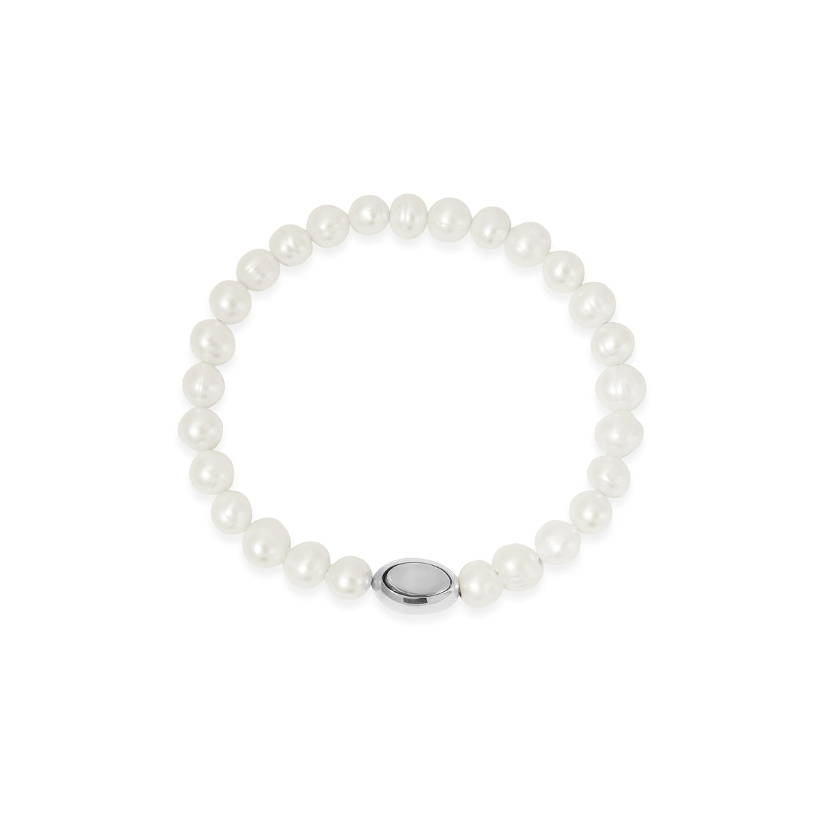 Lumine Pearl Sterling Silver 925 Classic Bracelet