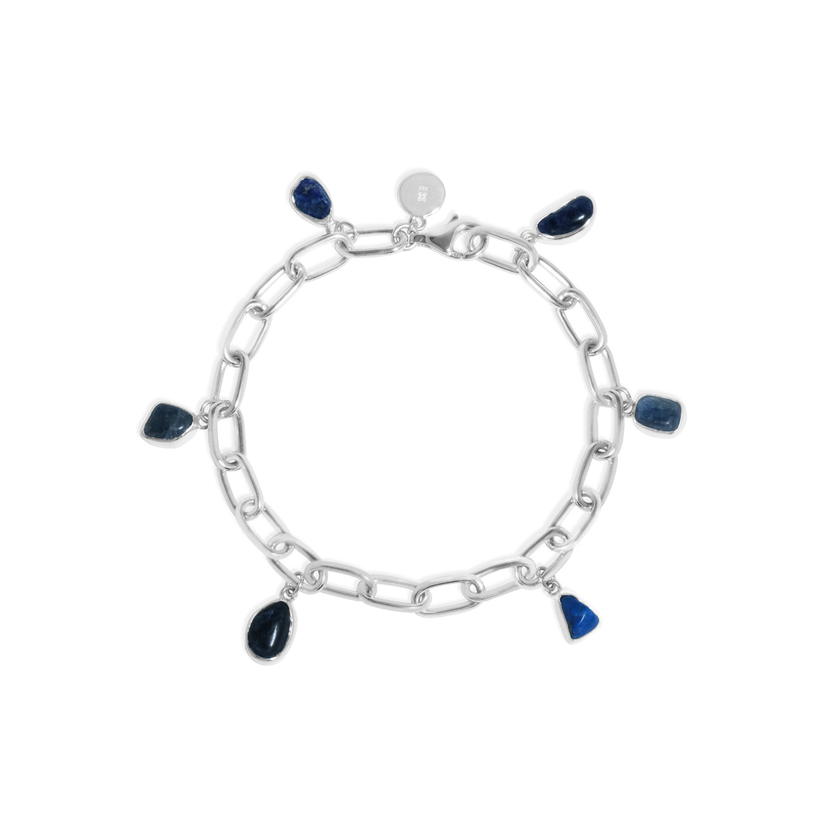 Gelang Rantai Bold Koleksi Pristine Chakra Perak 925