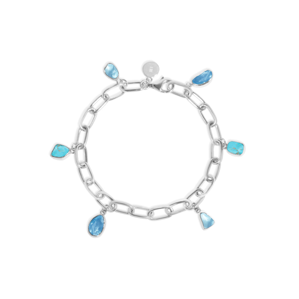 Gelang Rantai Bold Koleksi Pristine Chakra Perak 925