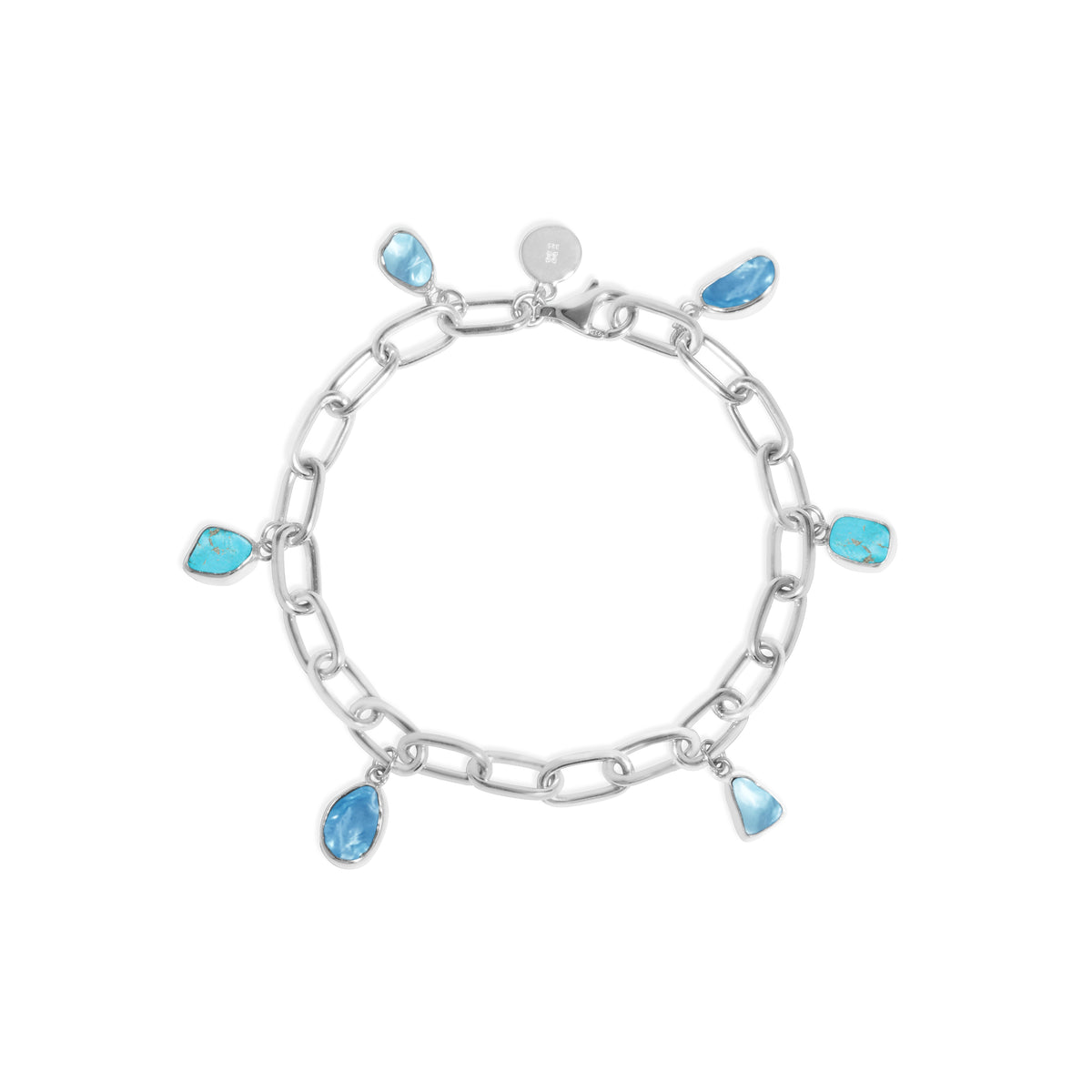 Gelang Rantai Bold Koleksi Pristine Chakra Perak 925