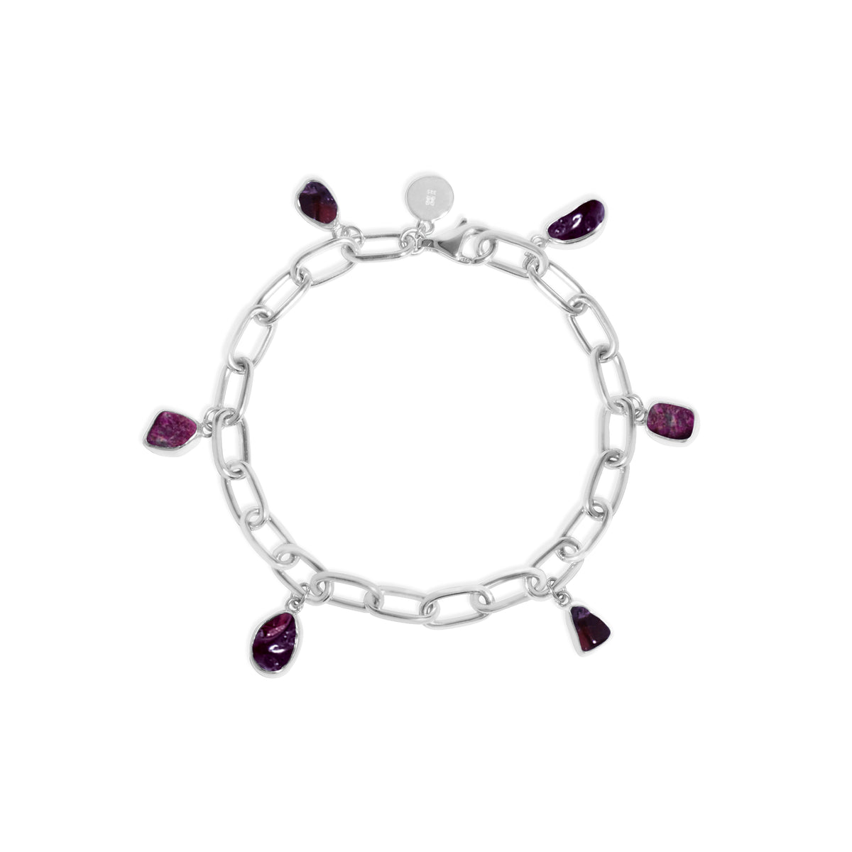 Gelang Rantai Bold Koleksi Pristine Chakra Perak 925