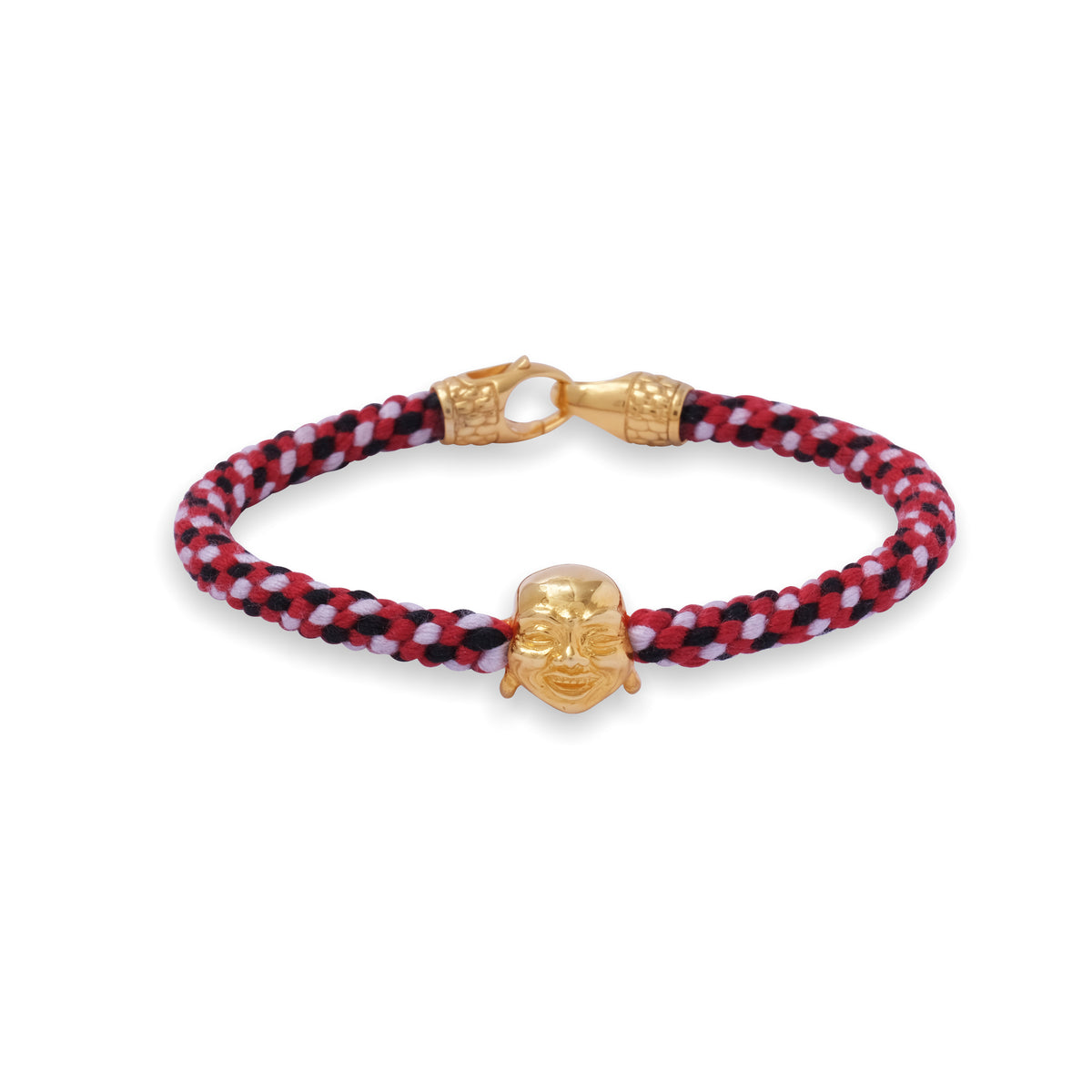 Gelang Perak 925 Budha Koleksi Tali Anyaman