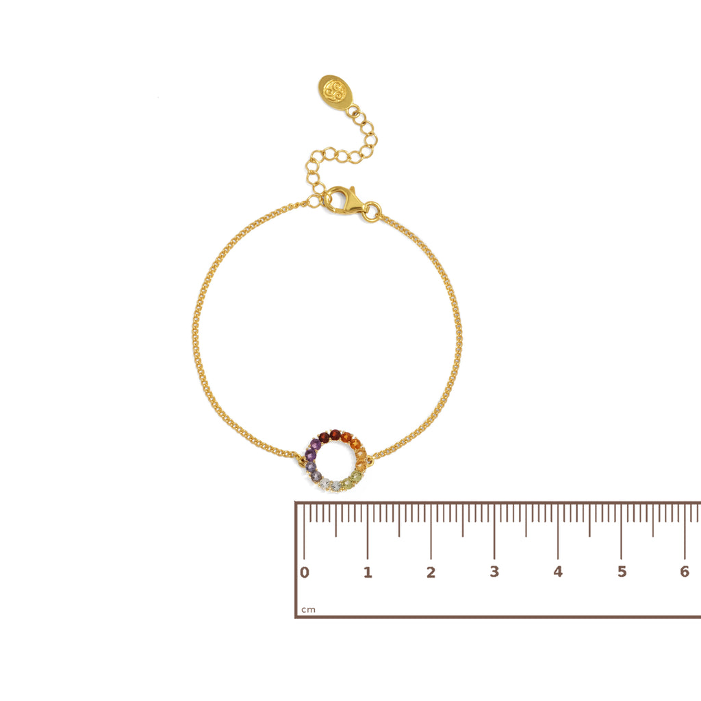 Gelang Perak Halo Chakra Sterling Silver 925