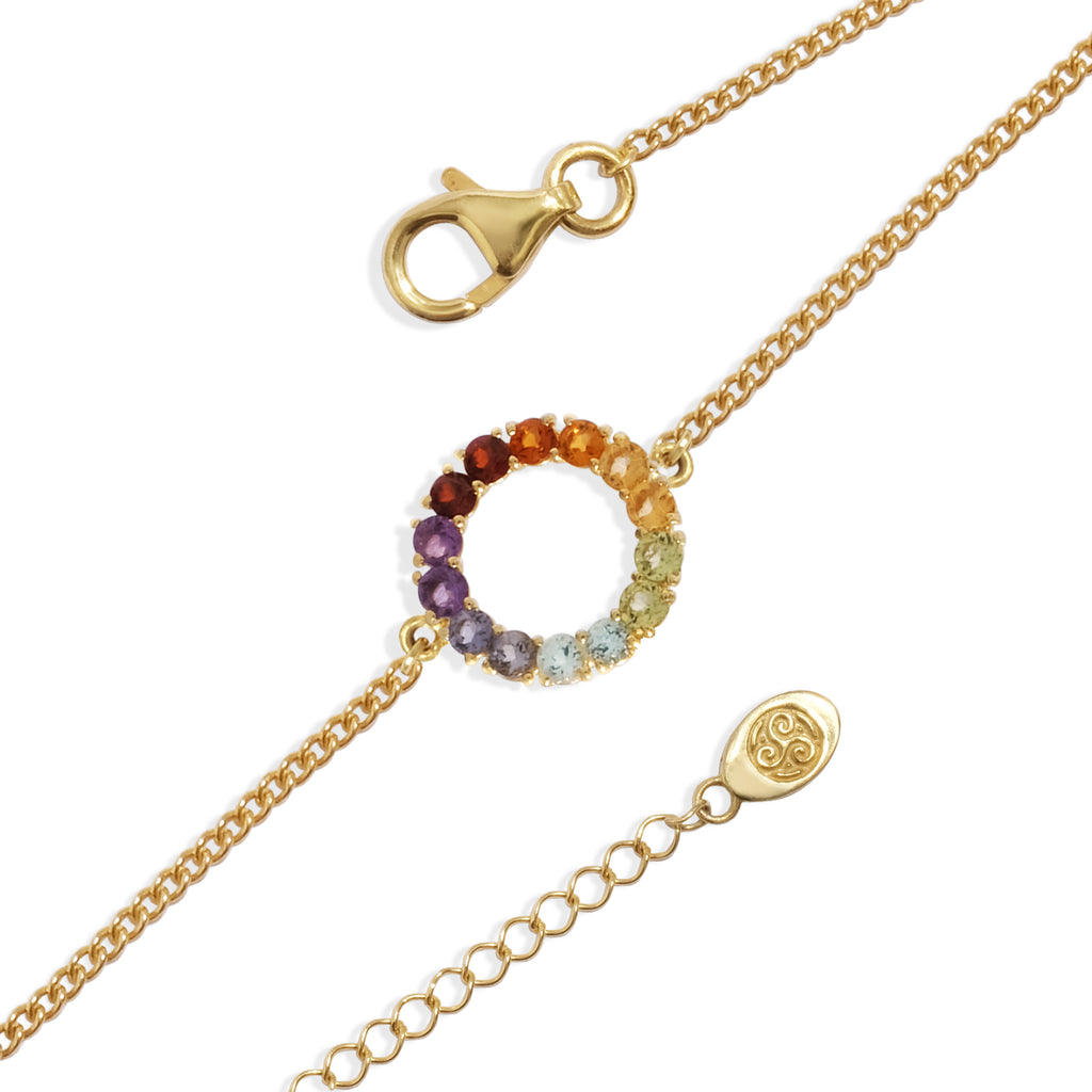 Gelang Perak Halo Chakra Sterling Silver 925