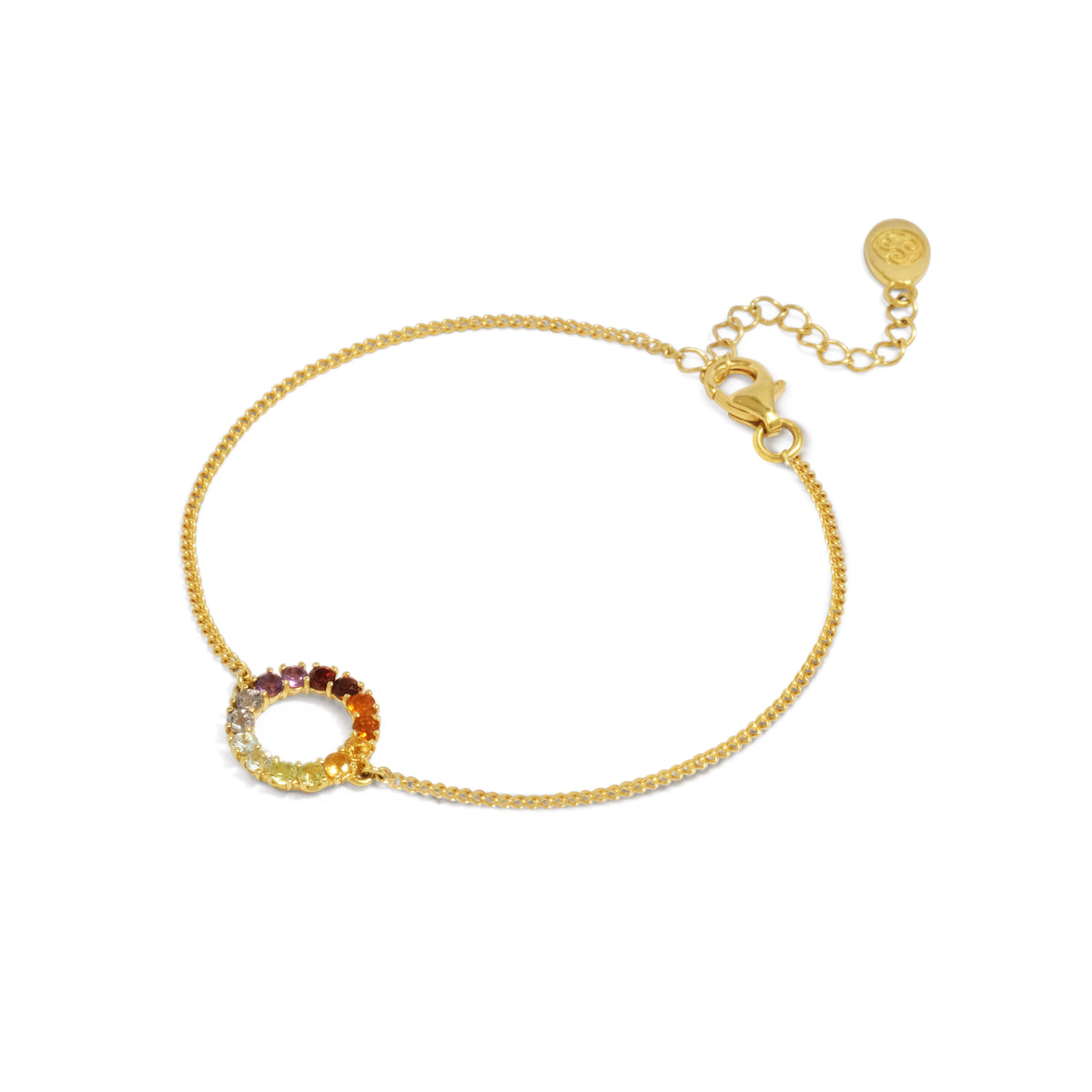 Gelang Perak Halo Chakra Sterling Silver 925