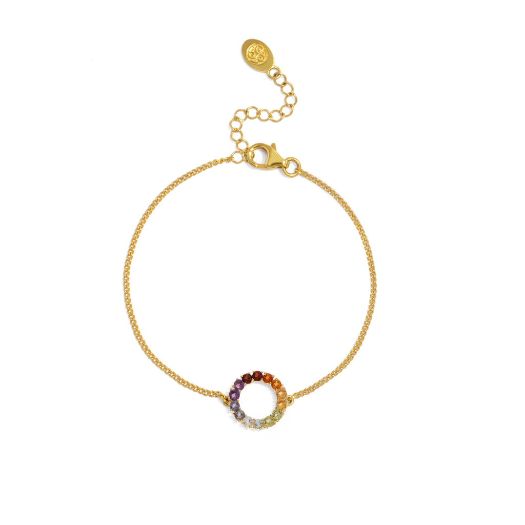 Gelang Perak Halo Chakra Sterling Silver 925