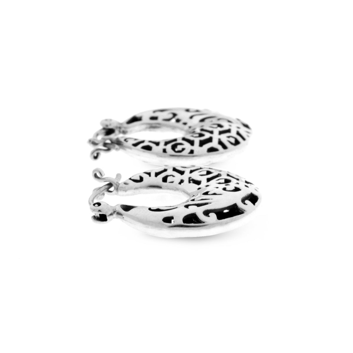 Anting Hoop Perak 925 Koleksi Bhineka