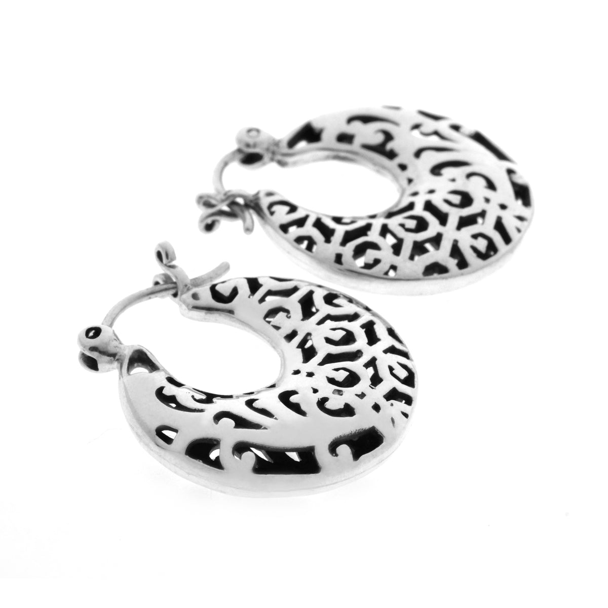 Anting Hoop Perak 925 Koleksi Bhineka
