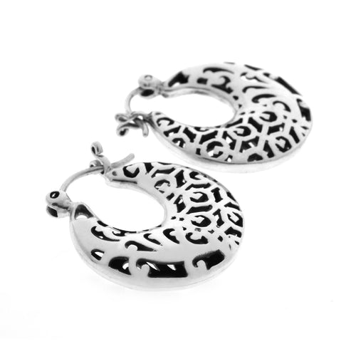 Anting Hoop Perak 925 Koleksi Bhineka