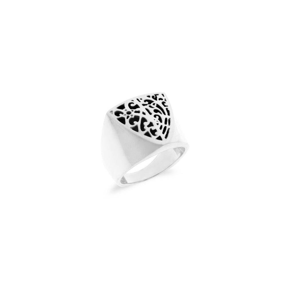 Bhinneka Collection 925 Silver Signet Ring