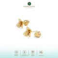 Anting Subeng Medium Perak 925 Koleksi Bougenville